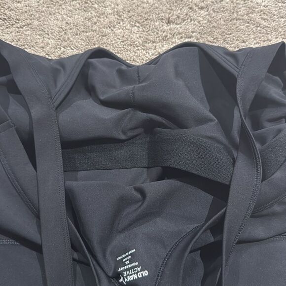 Old navy active PowerSoft! One piece with biker shorts - built in bra - XL - Picture 4 of 5